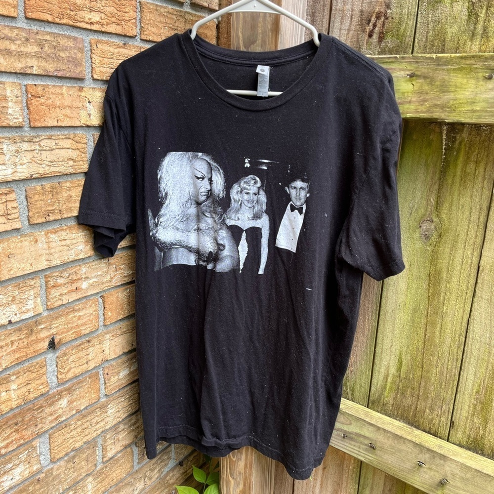 Next Black Artistic Short Sleeve Tee
